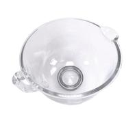 Glass Mixing Bowl Replacement for Kenwood KMX750 Series KMX750BK, KMX750WH Food Mixers - New Style Transparent Bowl with Handle and Spout