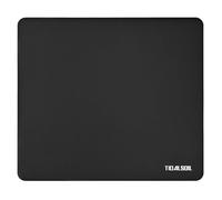 Glass Mouse Pad, Large Tempered Glass Gaming Mousepad with Non-Slip Base, Smooth Micro-Etched Surface for FPS & MOBA, Top Precision and Control for Professional Gamers, 17.7“ x 15.7”