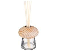 Glass Mushroom Style Reed Diffuser 100ml - Great Autumnal Addition to Your Home - Complete With the Fragrance of Fallen Chestnuts