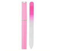 Glass Nail File with Protective Cases, Professional Crystal Nail Files for a Gentle Manicure on Natural Nails, Salon Quality Finish at Home, Travel Essential Kit for Women