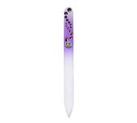 Glass Nail Files Crystal Collection by FulgentWorld Made in Czech Republic (PL SW09m-05)
