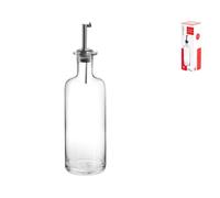 Glass Oil Dispenser With Stainless Steel Lid 470ml Home
