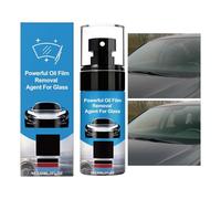 Glass Oil Film Remover 60ml - Car Windshield Cleaner For Daily Cleaning, Anti-Fog And Clear Vision Maintenance, Removes Stubborn Oil Film And Water Marks