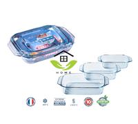 Glass Oven Dish Rectangular Pyrex Irresistible Easy Grip Baking Dishes Gift