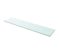 1/2x Shelves Panel Glass Clear Sheet Shelf Panel Ledge Multi Sizes vidaXL