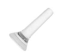 Glass Pestle Grinder Flat Bottom Crystal Tool for Pigment Grinding Projects | High Borosilicate Glass, Smooth Design, Comfortable Ergonomic Grip, Suitable for Artists, Classrooms and Laboratory