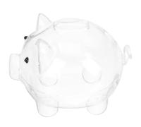 Glass Piggy Bank Large Capacity Desktop Saving Pot