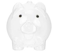 Glass Piggy Bank Large Capacity Pig Shaped Savings Pot