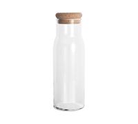 Glass Pitcher with Funambulist Lid Liters 1 N3941 Transparent ARC