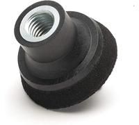 Glass Polish 2 inch (50mm) Backing Pad for Rotary Polishing Machines with M14x2 Thread Hook and Loop Fastener - GP12600