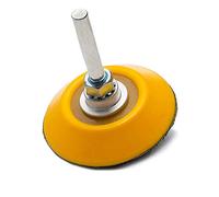 Glass Polish 2 inch (50mm) Spindle Hook & Loop Grip Backing Pad for Drills with Universal Drill Attachment - GP12001