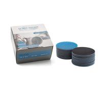 Glass Polish 3 Inch/75mm 500 Grit Pack Of 20 Sanding Discs For Rotary Polisher, Foam Backed Silicon Carbide Abrasive P500 Gp14302