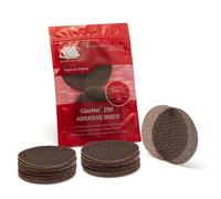 Glass Polish 3 Inch 75mm 80 Grit Pack Of 20 Sanding Discs For Rotary Polisher Net Mesh Silicon Carbide Abrasive P80 Gp14304