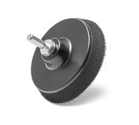 Glass Polish 3 inch (75mm) Hook & Loop Backing Pad for Drill with Universal Drill Attachment - GP12003