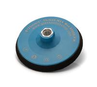 Glass Polish 5 inch (125mm) Professional Polishing and Sanding Backing Pad for Rotary Polisher with M14x2 Thread and Hook and Loop Fastener - GP12622
