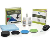 Glass Polish 75mm Plastic & Acrylic Polishing And Scratch Removal Kit, 75mm With Drill Attachment Gp31007