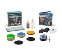 GLASS POLISH DIY 75mm Glass Scratch Removal Kit for Effective Glass Polishing with Drill or Polisher, Repairs Deep Scratches, Removes Surface Damage and Restores Original Clarity & Shine