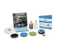 GLASS POLISH DIY 75mm Windscreen Scratch Removal Kit for All Car Glass, Removes Deep Scratches, Wiper Blade Damage & Haziness, Restores Clear Visibility