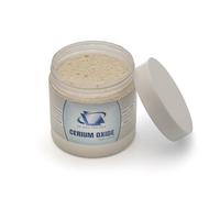GLASS POLISH PRO 250g Cerium Oxide, Fine-Grade Glass Polishing Powder, Refined Formula, TREO 95%, 2.5 Microns, White - GP90003