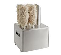 Glass Polisher Machine, Electric Polishing Dryer for Stainless Steel Surfaces in Bars, Restaurants, Kitchens, Wineries