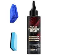 Glass Polishing Cleaner- Car Scratch Remover & Anti-Fog Hydrophobic Coating Spray, Removes Stubborn Scratches, Wiper Marks & Water Spots for Crystal Clear Windshields (1Pc)