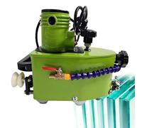 Glass Polishing Machine, 800w Hand-Held Electric Edger Grinder for Beveling and Polishing Rounded Edges, Suitable for 6mm Glass