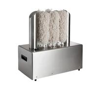Glass Polishing Machine with Air Drying, High-Speed Cup Polisher for Bars, Restaurants, and Commercial Use - Efficient Cleaning Solution
