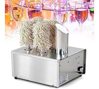 Glass Polishing Machine with Drying Function and Cleaning Brush, Compatible with Multi-Cup Use for Hospitality Applications