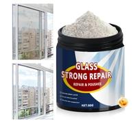 Glass Polishing Powder - Car Scratch Remover, 80g Bottle with Buffing Action, Rare Earth Cerium Oxide, High Clarity Finish, for Auto Windshield Headlight Window Mirror