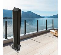 Glass Pool Fence Panels for Terrace & Railing Safety Enhancing Balustrade Connectors Elegant Design for Enhanced Security & Aesthetics