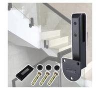 Glass Pool Fence Spigot, 304 Stainless Steel Railing Clamp for Balcony, Garden, Deck, Stair - 21cm Tall, Durable Glass Floor Clip