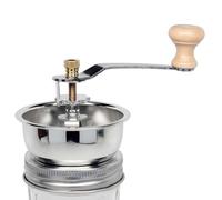 Glass Pot Lid Grinder, Steel Portable Crank Handle