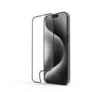 Hama Mobile Phone Protective Glass Shatterproof for iPhone 16 Pro Max (Screen Protector D3O, Full Protection 9H, with Mounting Aid, Screen Protector Glass iPhone Scratch-Resistant, Anti-Fingerprint,