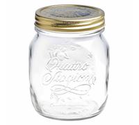 Glass Quattro Stagioni 700Ml Jar Storage Jars