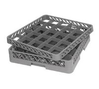 Vogue Glass Rack Extender For 25 Compartment in Grey 46(H) x 500(W) x 500(D)mm