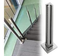 Glass Railing Clamps for Stairs & Balconies Heavy-Duty Support Brackets for Secure Installation and Stylish Safety Solutions for Modern Homes