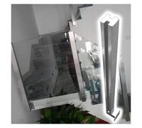 Glass Railing Post for Indoor Stairs Side Support Baluster Column with Expansion Screws for Terrace Patio Pool and Porch - Durable & Stylish Safety ution