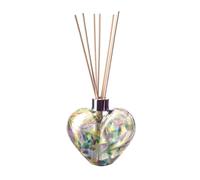 Glass Reed Diffuser Heart - Purple, Teal & Lime