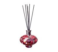 Glass Reed Diffuser Oval in Red, Pink & White