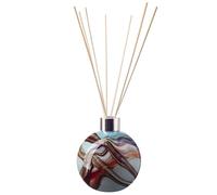 Glass Reed Diffuser Sphere in Blue & Multi Coloured (Oceanic)
