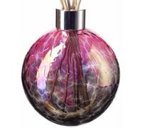 Glass Reed Diffuser Sphere in Two Tone Grey & Pink