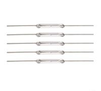 Glass Reed Switch Magnetic Normally Open NO 2Pin 20PCS 2x14mm for Low Voltage Electronic Circuits and Automation Devices