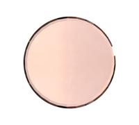 Glass Reinforced Nail Art Palette Reusable Multiple Color Blending Sections Artist Texture Edge Nail Design Tools with Raised Borders