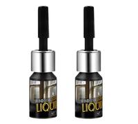 Glass Repair Fluid for Cracks | 2pcs 5ml Cracked Windshield Repair Liquid for Chips and Cracks | Quick-Dry Invisible Scratch Remover Solution for Jewelry Car Window Mirror Auto