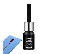 Glass Repair Liquid - 2.5 Inches Home Vehicle Kit | Scratch Crack Fix Solution - DIY Glass Restoration For Phone Screens Car Mirrors Windscreens Minor Damage Easy Application Effective Repair