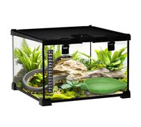 Glass Reptile Terrarium Habitats for Lizards, Frogs, Snake Pawhut