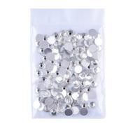 Glass Rhinestones Glass Non Hotfix Flatback Rhinestones Nail Art Decorations Multicolor SS40 SS50 144pcs(Crytal,SS50-144pcs)