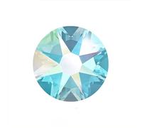 Glass Rhinestones Hot Fix Rhinestones AB Color SS16 4mm SS20 5mm Flat Back 2 Sizes Packing(Aqumarine AB,SS20 1440)