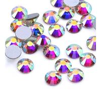 Glass Rhinestones Hotfix Rhinestones Crystal AB Glass Nail Art Decorations ss3 to ss50(CrystalAB ss20 1440)