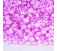 Glass Rhinestones No-Iron Glass Rhinestones, Nail Art Decorations, Various Shades of Purple(Violet Neon,SS16-1440)